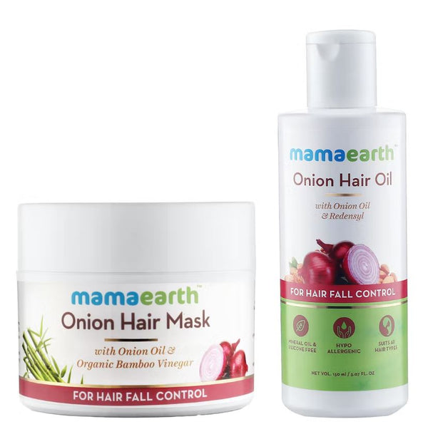 Mamaearth-Onion-Oil-150ml-_-Onion-Hair-Mask-200gm