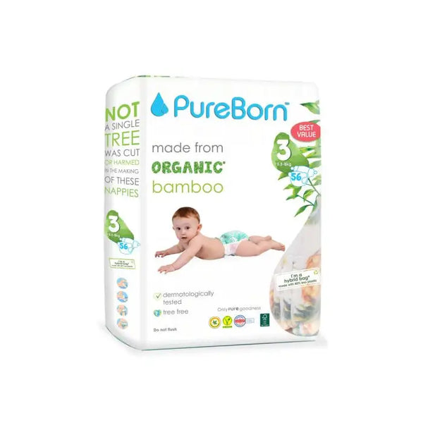 PureBorn-Size-3-value-packs-5.5to8Kg-56-pcs-Tropic-1