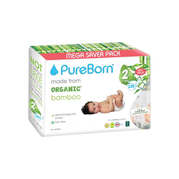 pureborn-value-pack-nappies-3-6kg-size-2-128pcs-pineapple-4