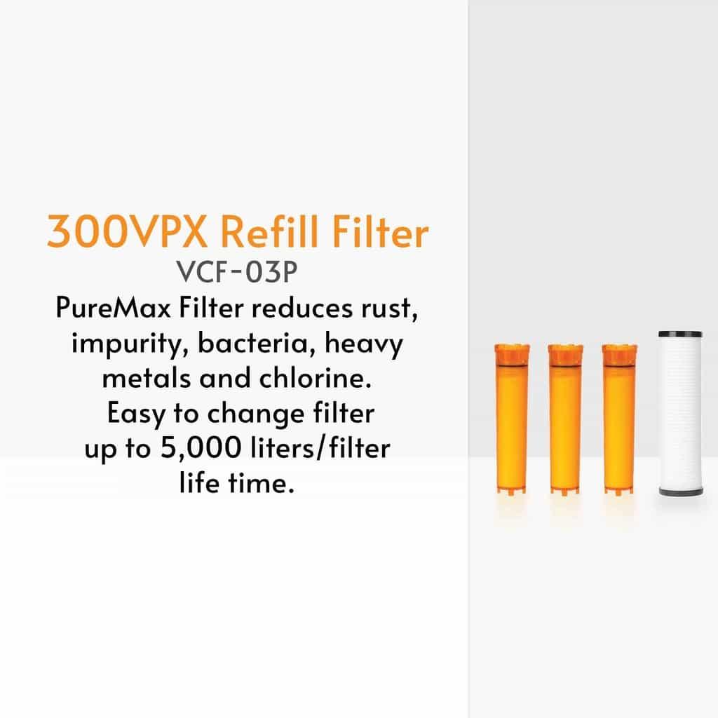 vitapure 300vpx refill filter universal filter refill