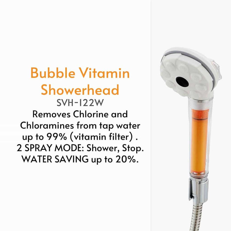 vitapure bubble vitamin c showerhead filter