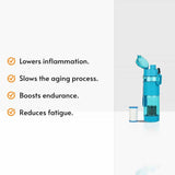 vitapure hydrogen water bottle blue hydrogen series