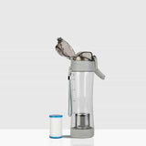 vitapure hydrogen water bottle gray hydrogen series