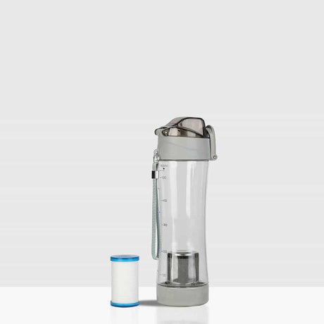 vitapure hydrogen water bottle gray hydrogen series