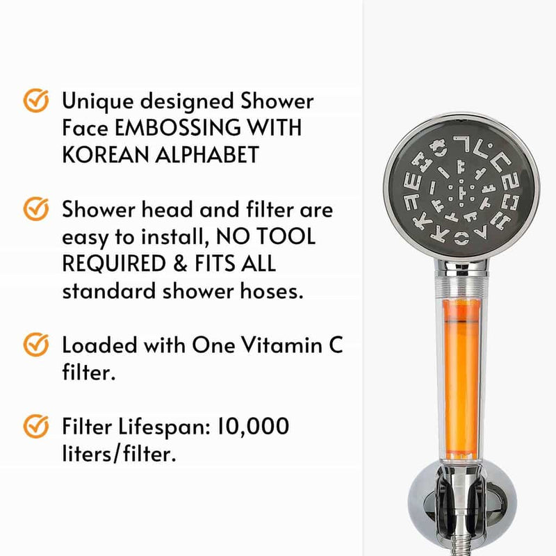 vitapure k vitamin c showerhead filter