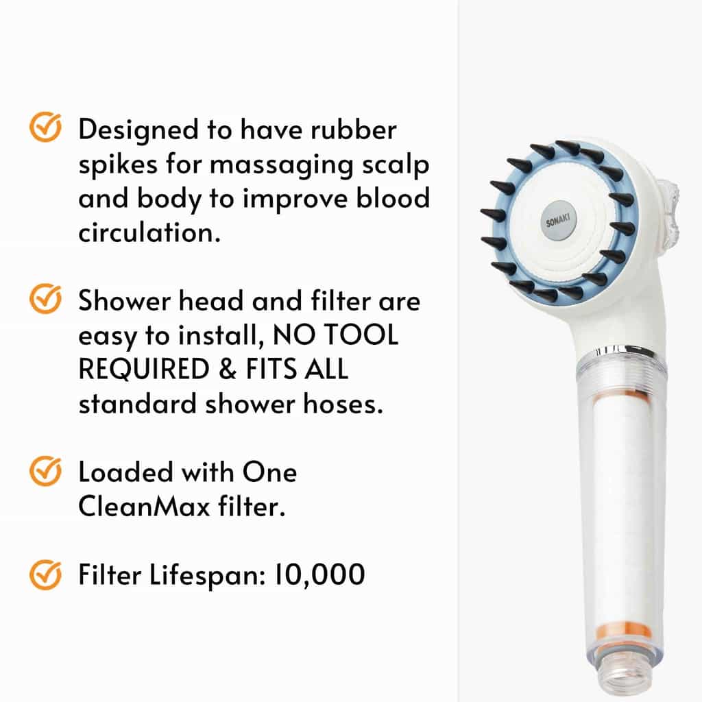 vitapure modison cleanmax showerhead filter