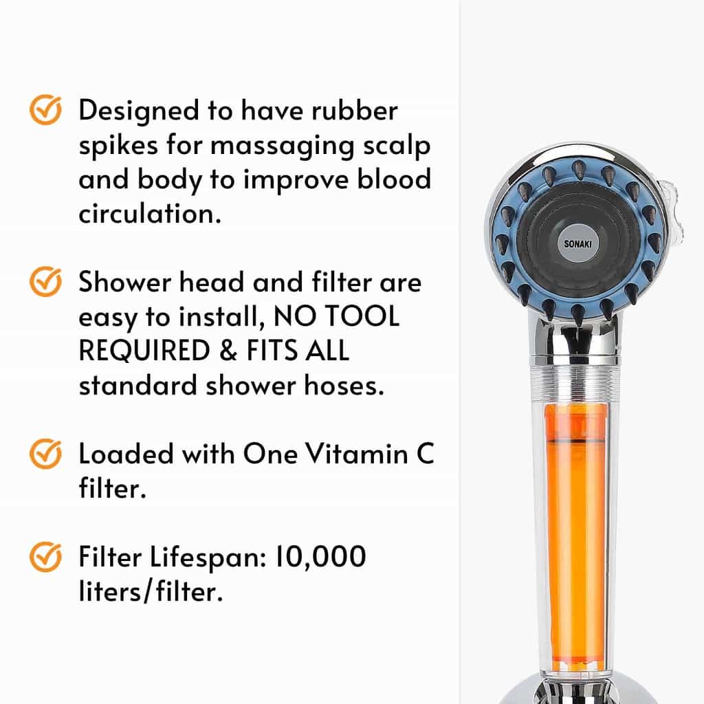 vitapure modison vitamin c showerhead filter