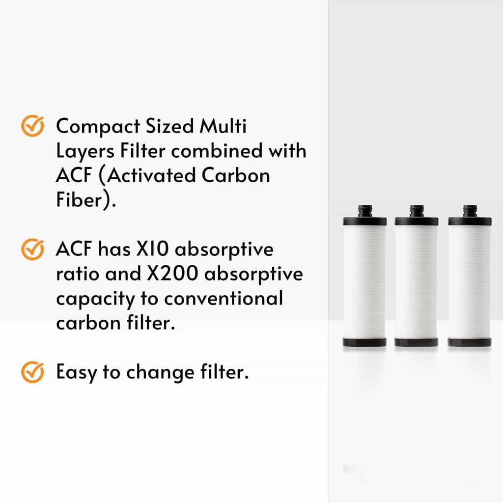 vitapure puretap puremax filter set universal filter refill