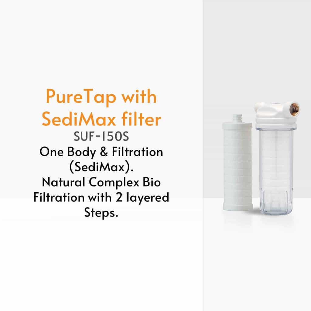 vitapure puretap with sedimax filter universal filter