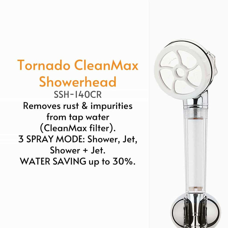 vitapure tornado cleanmax showerhead filter