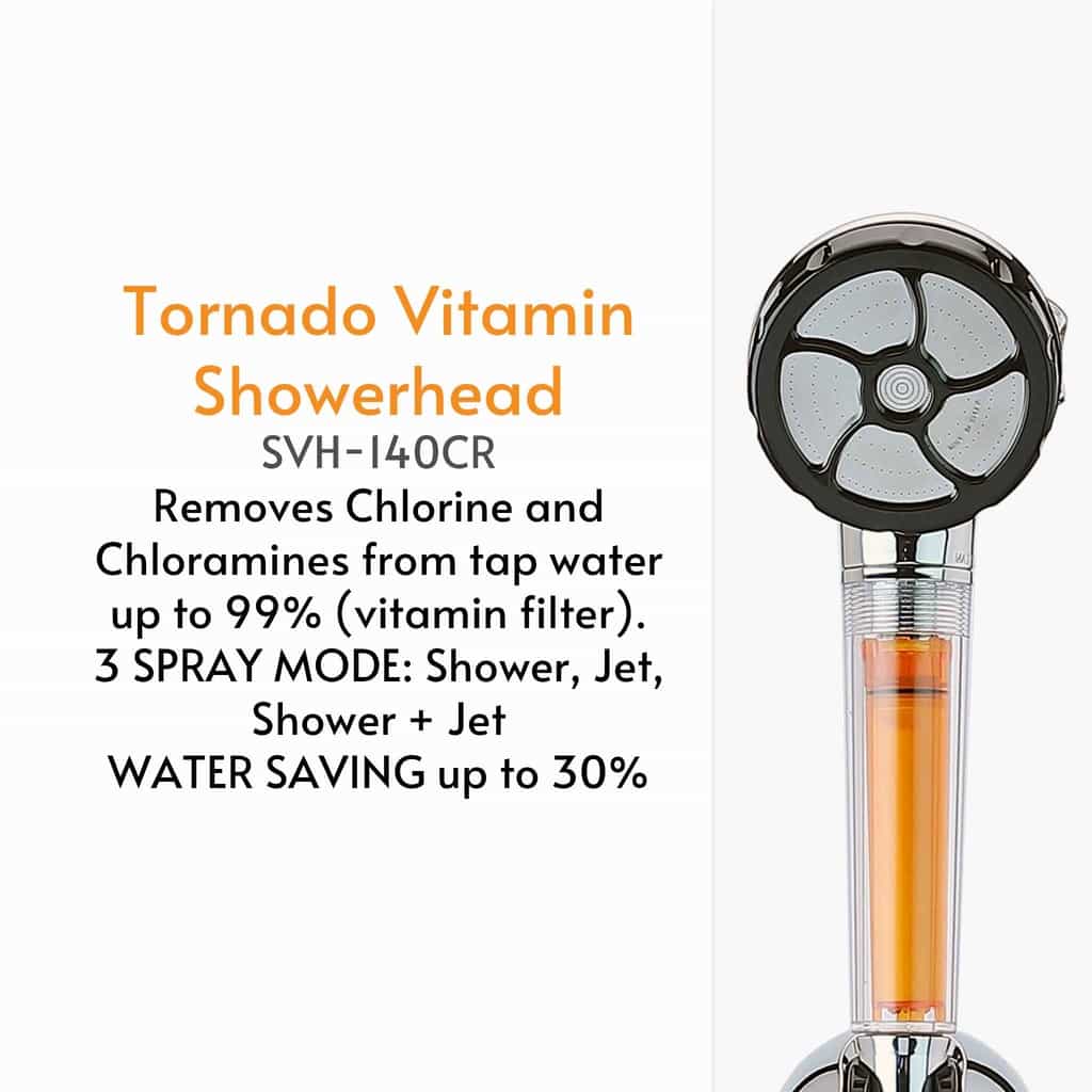 vitapure tornado vitamin c showerhead filter